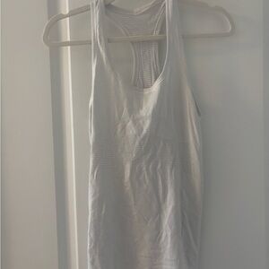 Lululemon Athletica White Tank Top